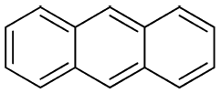蒽（Anthracene）的吸收与发射光谱